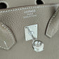 Birkin25 バーキン25 Etoupe エトープ  PHW シルバー金具 Togo トゴ Stamp-K K刻印