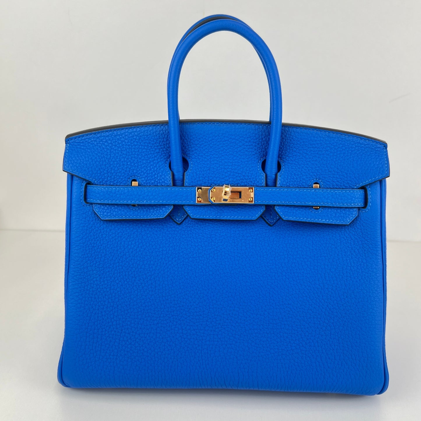 Birkin25 バーキン25 Blue hydra ブルーイドラ GHW ゴールド金具 Stamp-W W刻印 Togo トゴ