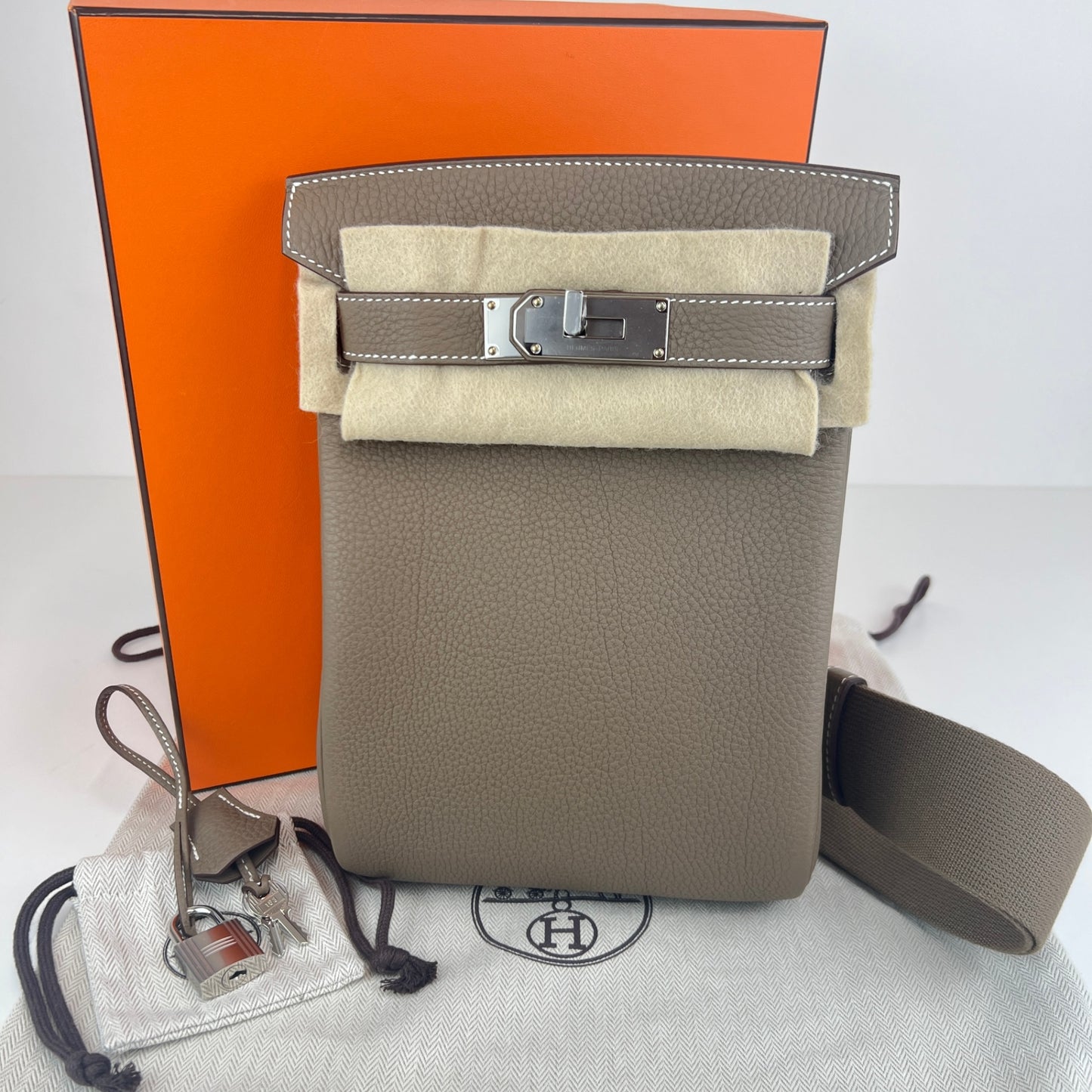 Hac a Dos PM アッカドPM Alezan アルザン Togo トゴ PHW シルバー金具 Stamp-W W刻印