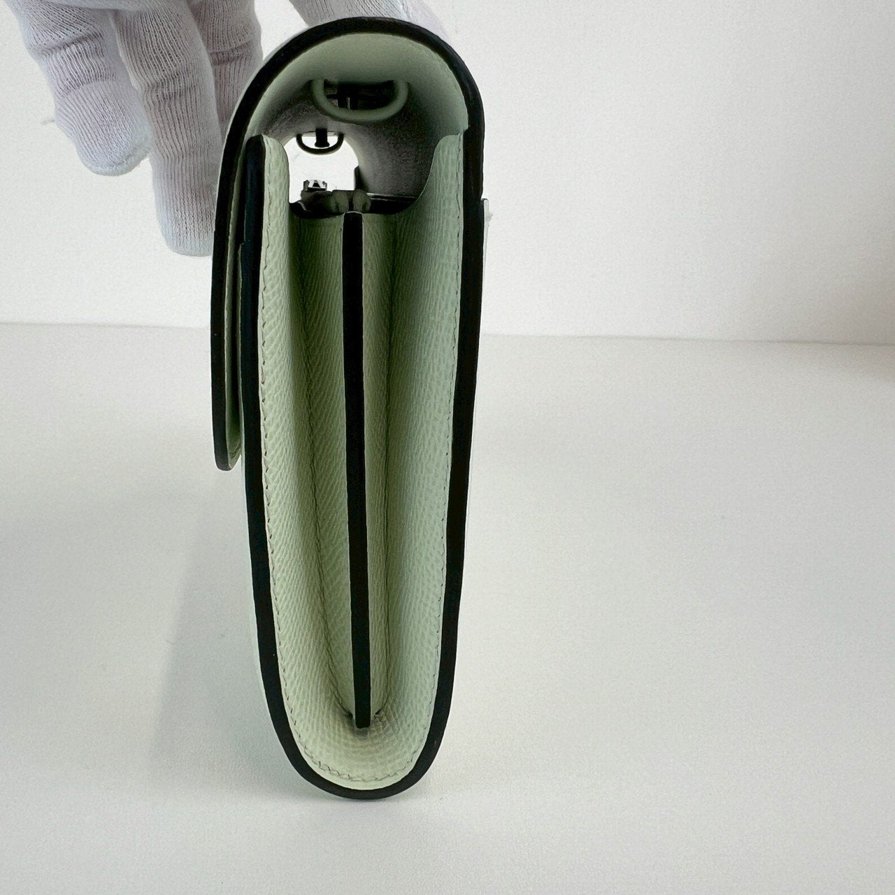 Constance To Go コンスタンストゥーゴー Stamp-B B刻印 Epsom エプソン Vert fizz ヴェールフィズ PHW シルバー金具