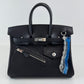 Birkin25 rock バーキン25ロック Black ブラック Veau Volupto ヴォーヴォリュプト PHW シルバー金具 Stamp-B B刻印