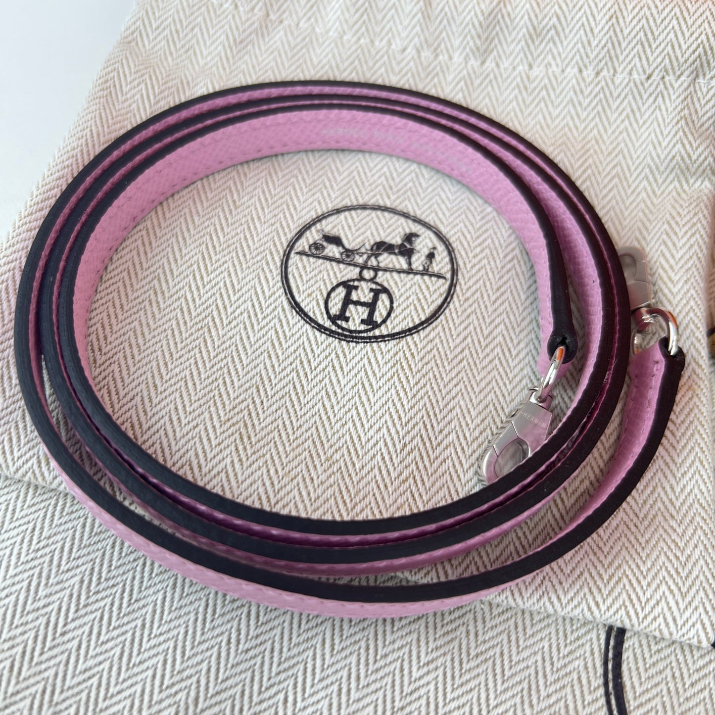 Mini kelly tricolor ミニケリートリコロール Stamp-U U刻印 Epsom エプソン Chai/Mauve sylvester/Lime チャイ/モーヴシルベストル/ライム PHW シルバー金具