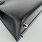 Mini kelly cloute ミニケリークルーテ Black ブラック  PHW シルバー金具 Epsom エプソン Stamp-B B刻印
