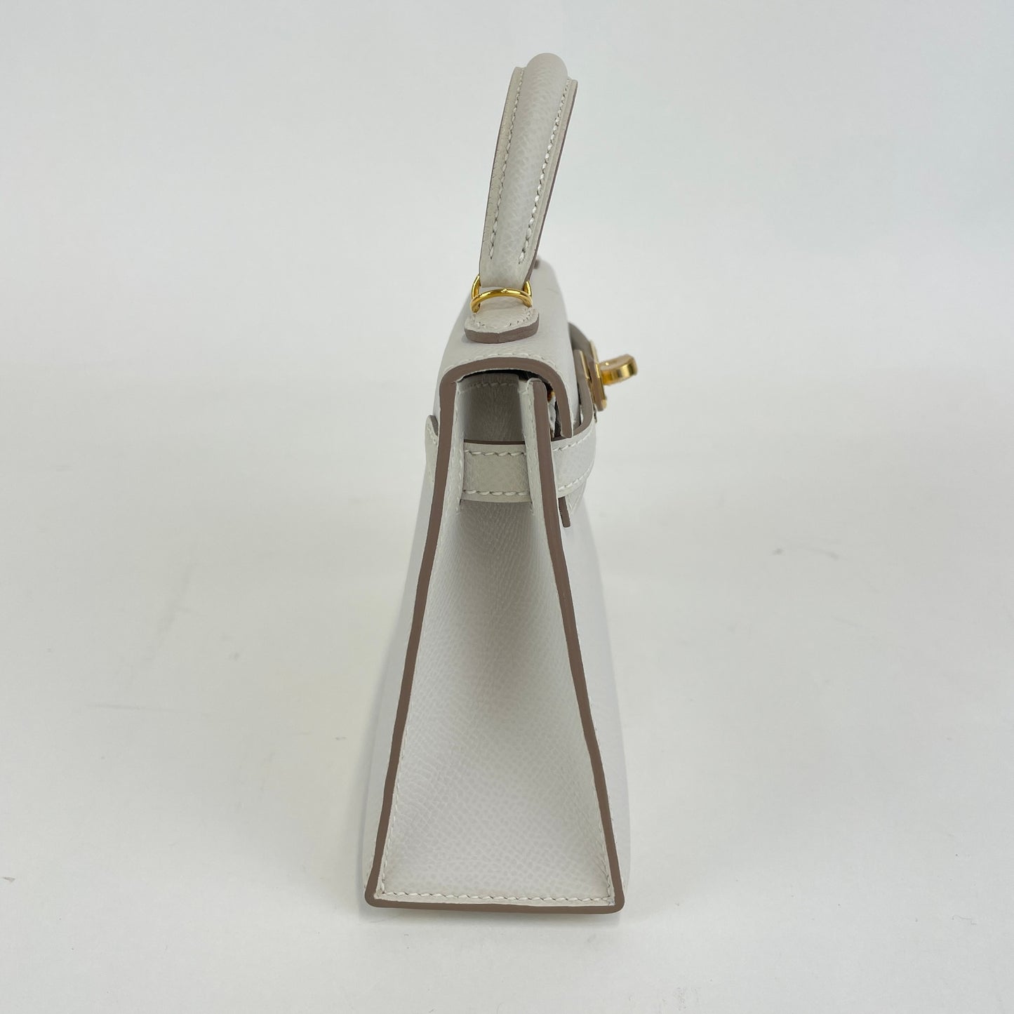 Mini kelly ミニケリー Gris perle グリペール  GHW ゴールド金具 Epsom エプソン Stamp-B B刻印