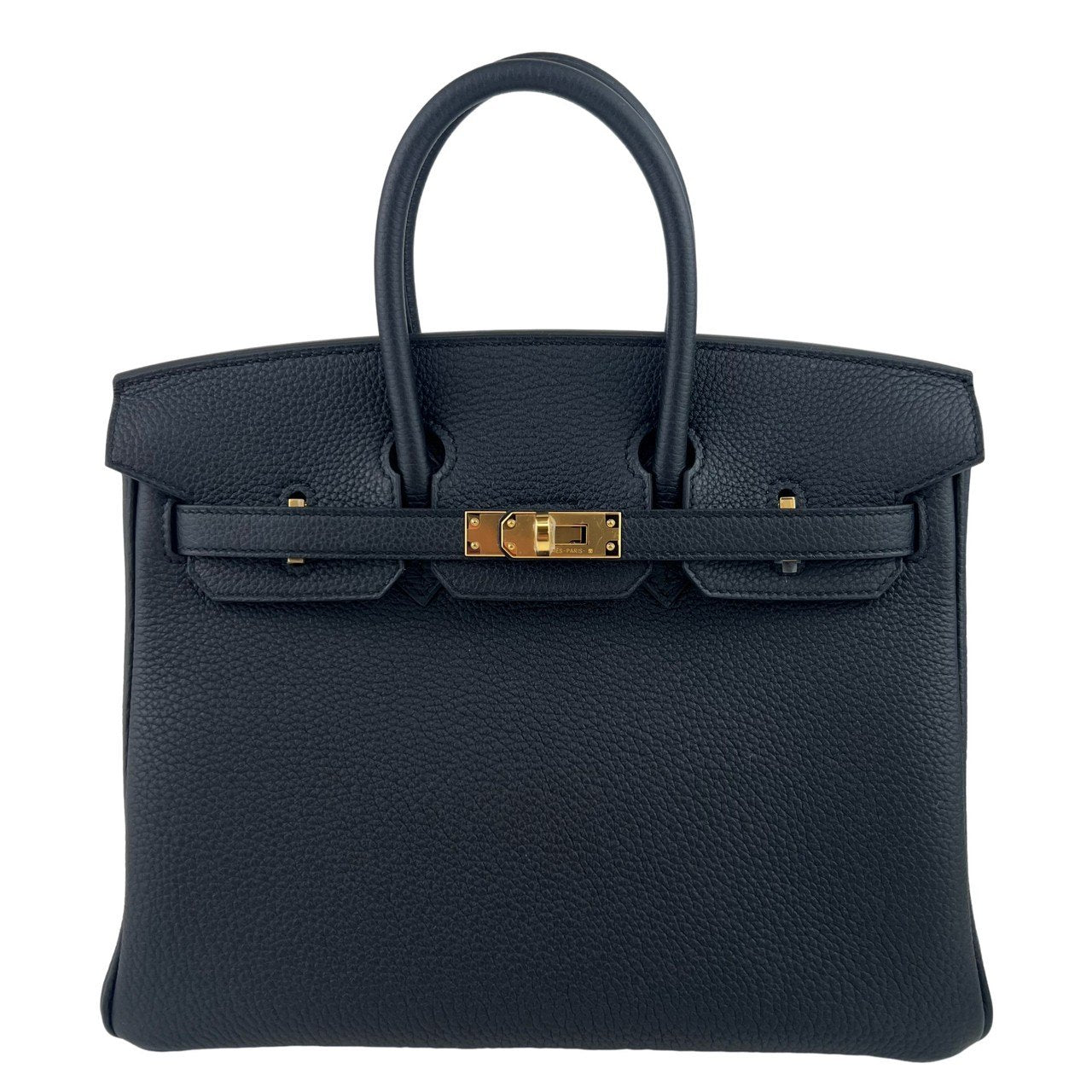 Birkin25 バーキン25 Black ブラック GHW ゴールド金具 Togo トゴ　Stamp-W W刻印