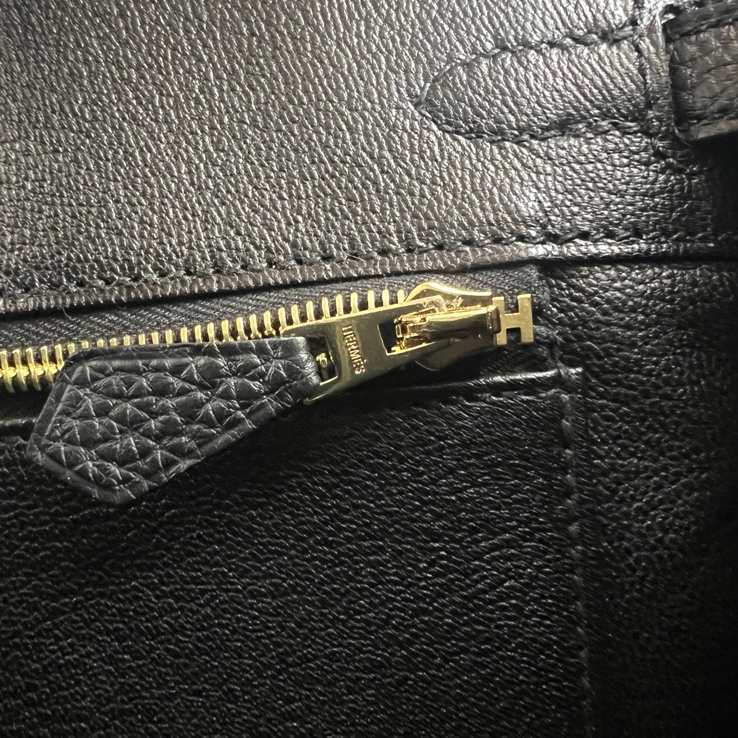 Birkin25 バーキン25 ブラック　GHW ゴールド金具　Stamp-K K刻