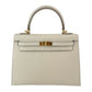 Kelly25 Sellier ケリー25 セリエ Craie クレ GHW ゴールド金具 Stamp-W W刻印 Epsom エプソン
