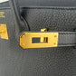 Birkin25 Verso バーキン25ヴェルソ Black/Blue saphir/ブラック/ブルーサファイヤ  GHW ゴールド金具 Togo トゴ Stamp-K K刻印