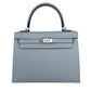 Hermès エルメス Kelly25 ケリー25 Stamp-K K刻印 Epsom エプソン Gris pantian グリパンタン PHW シルバー金具