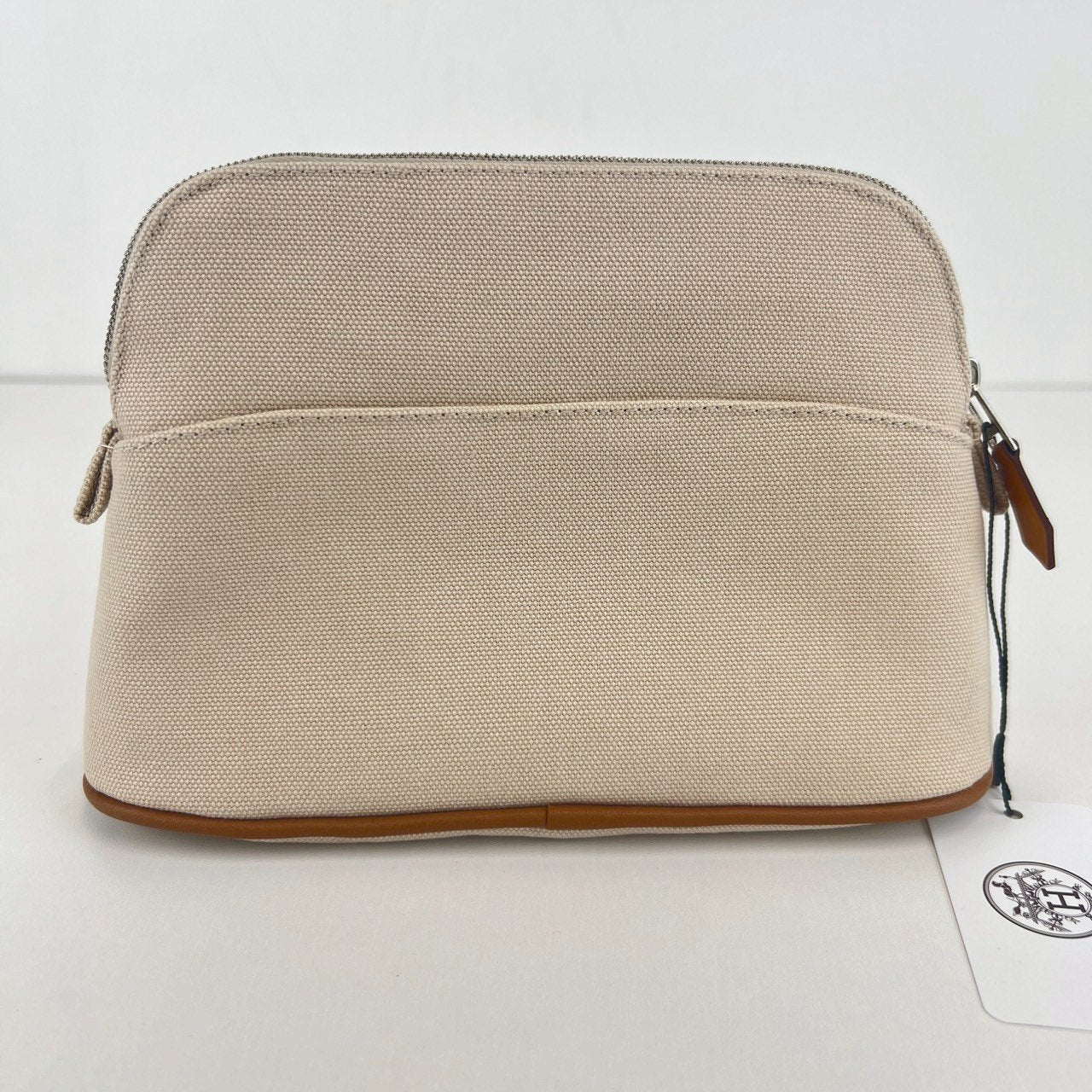 Trousse Bolide moyen mini ボリードポーチミニ　Natural ナチュラル　ベージュ