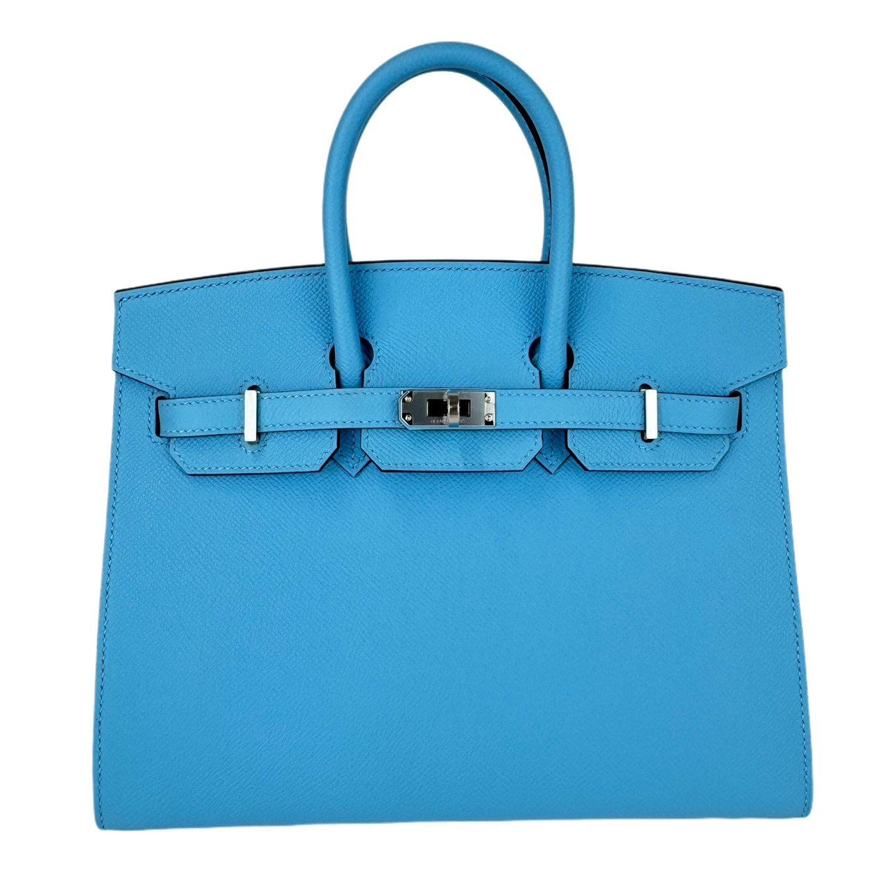 Birkin25 バーキン25 Sellier セリエ Celeste セレステ PHW シルバー金具 Epsom エプソン Stamp-B B刻印