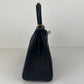 Kelly25 ケリー25 Black ブラック Togo トゴ GHW ゴールド金具 Stamp-W W刻印