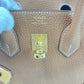 Birkin25 バーキン25 Gold ゴールド Togo トゴ GHW ゴールド金具 Stamp-B B刻印