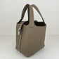 Picotin Lock PM ピコタンロック18 Etoupe エトープ  PHW シルバー金具    Taurillon clemence トリヨンクレマンス  Stamp-W W刻印