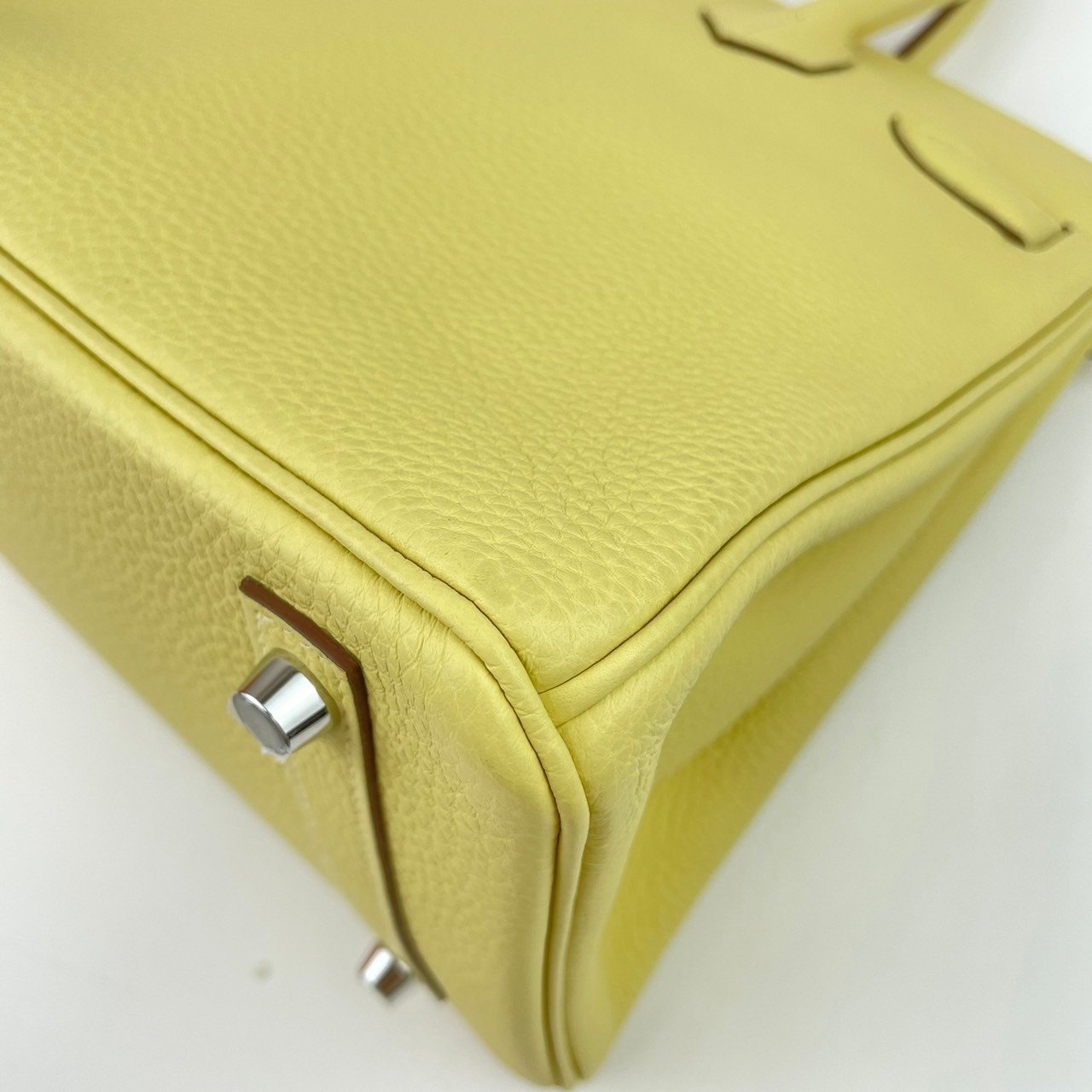 Birkin30 バーキン30 Jaune poussin ジョーヌプッサン Togo トゴ PHW シルバー金具 B刻 ハンドバッグ レディースバッグ