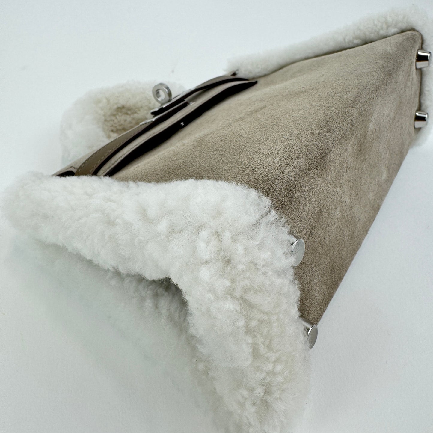 Mini kelly teddy ミニケリー テディ Grizzly/Merinos/Sheepskin/Swift グリズリー/メリノス/シープスキン/スイフト PHW シルバー金具 Stamp-W W刻印