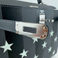 Kelly25 Casague étoilee ケリー25 カザックエトワール Ardoise/Black /Vert peppermint アルドワーズ/ブラック/ヴェールペパーミント  PHW シルバー金具 Stamp-W W刻印