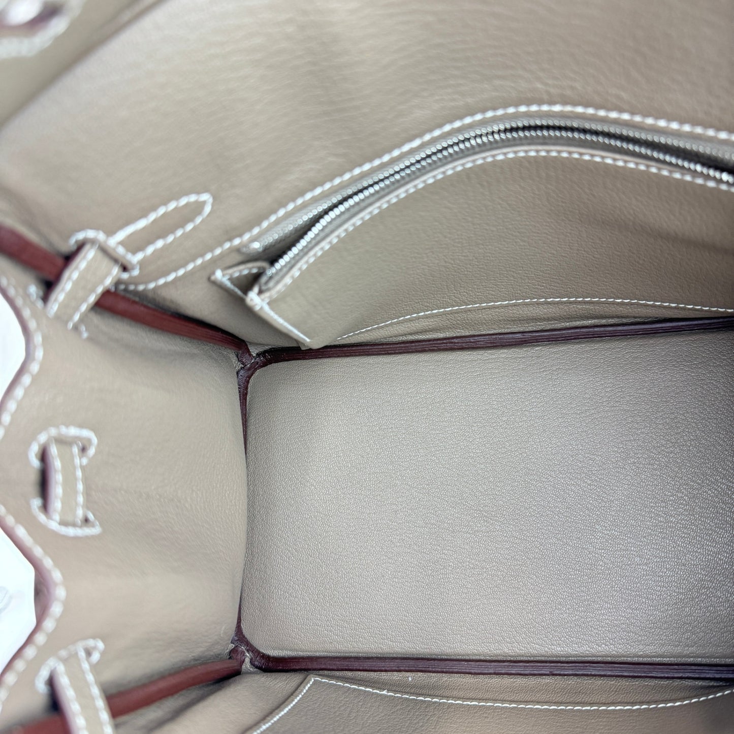 Birkin25 バーキン25 Etoupe エトープ Togo トゴ PHW シルバー金具 Stamp-K K刻