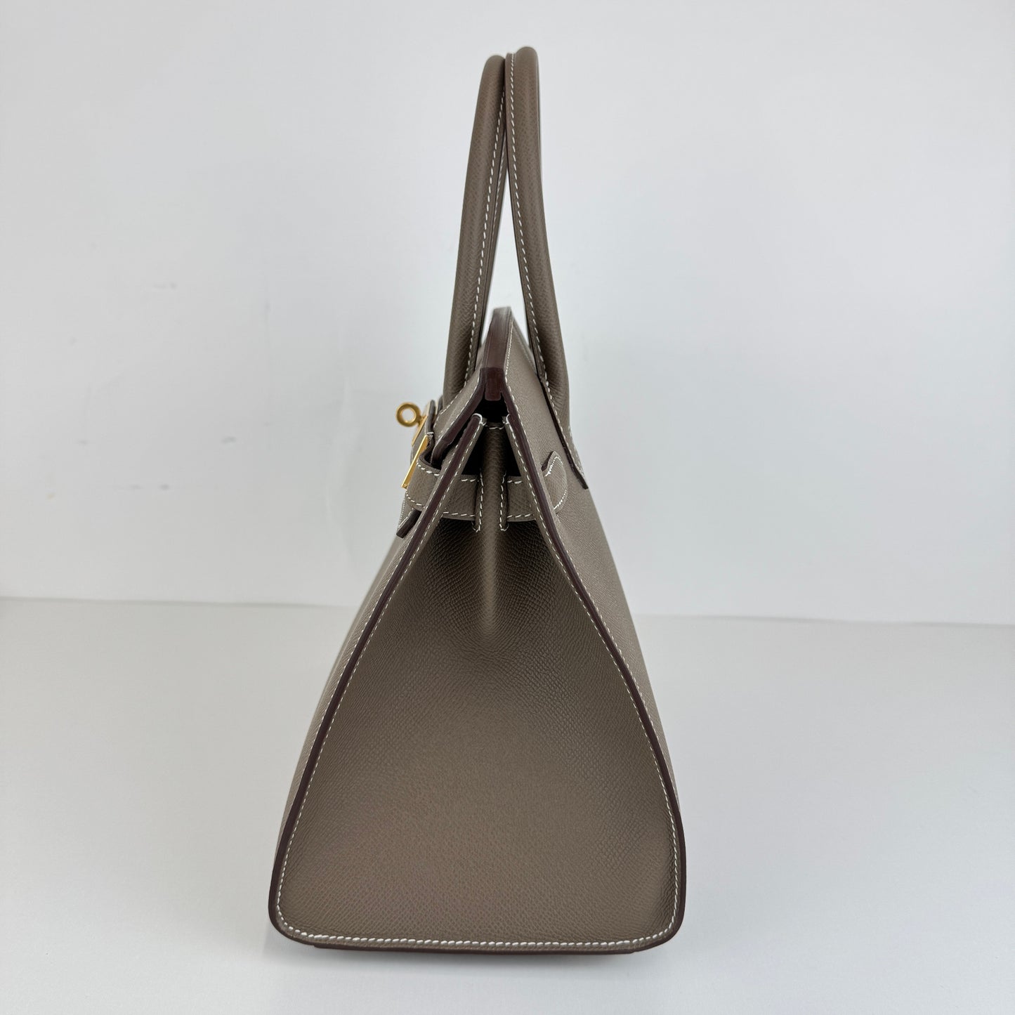 Birkin30 sellier バーキン30セリエ Stamp-W W刻印 Epsom エプソン Etoupe エトープ GHW ゴールド金具