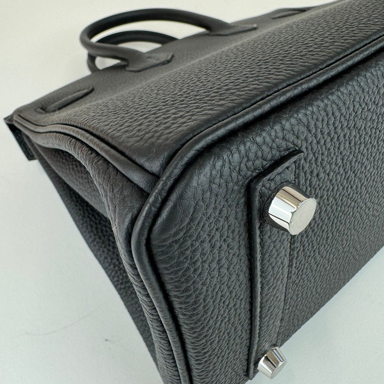 Birkin25 バーキン25 Black ブラック PHW シルバー金具 W刻 Togo トゴ