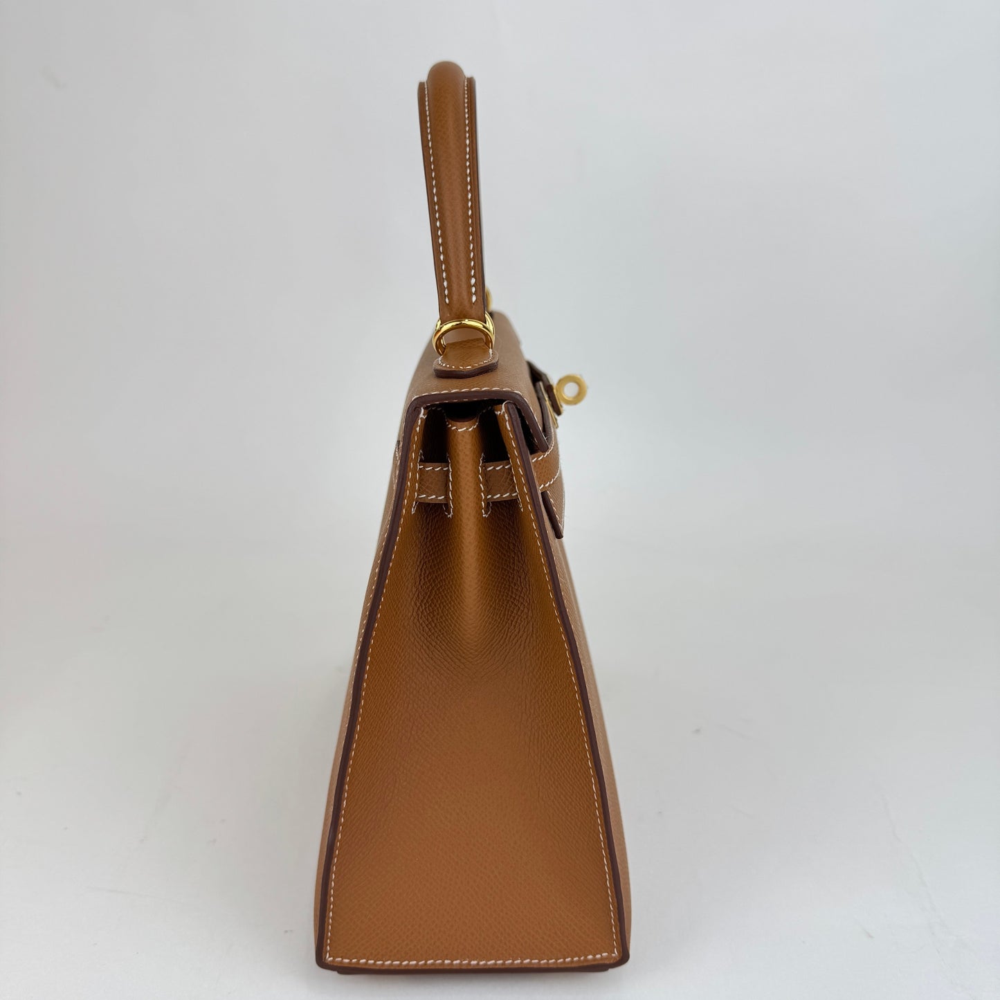 Kelly25 Sellier ケリー25セリエ Gold ゴールド  GHW ゴールド金具 Epsom エプソン Stamp-W W刻印