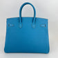 Birkin35 バーキン35 Stamp-B B刻印 Togo トゴ Blue jean ブルージーン GHW ゴールド金具