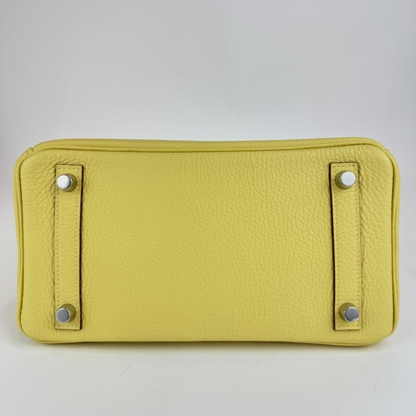 Birkin25 バーキン25 Stamp-B B刻印 Togo トゴ Joune poussin ジョーヌプッサン PHW シルバー金具