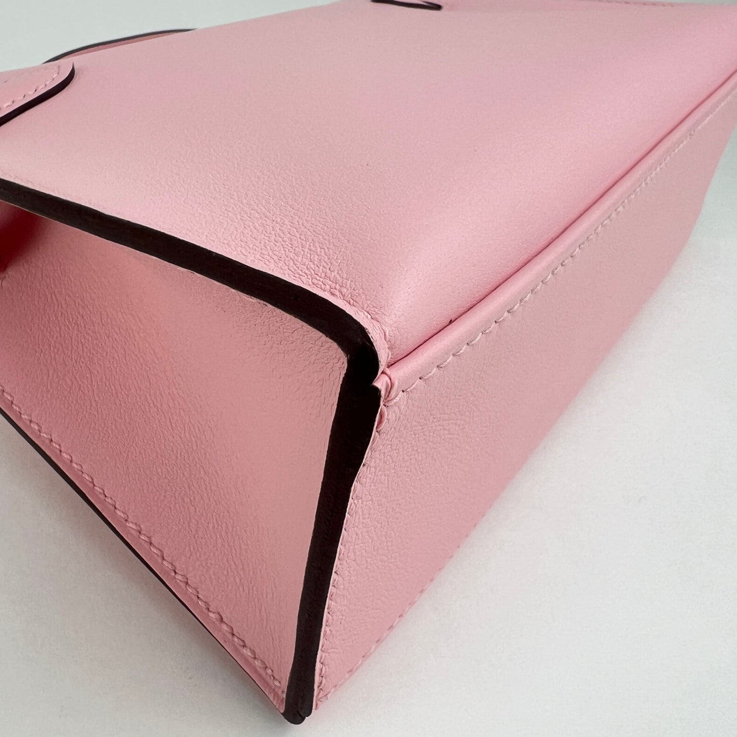 Pochette kelly ポシェットケリー Rose sakura ローズサクラ Swift スイフト PHW シルバー金具 Stamp-K K刻印