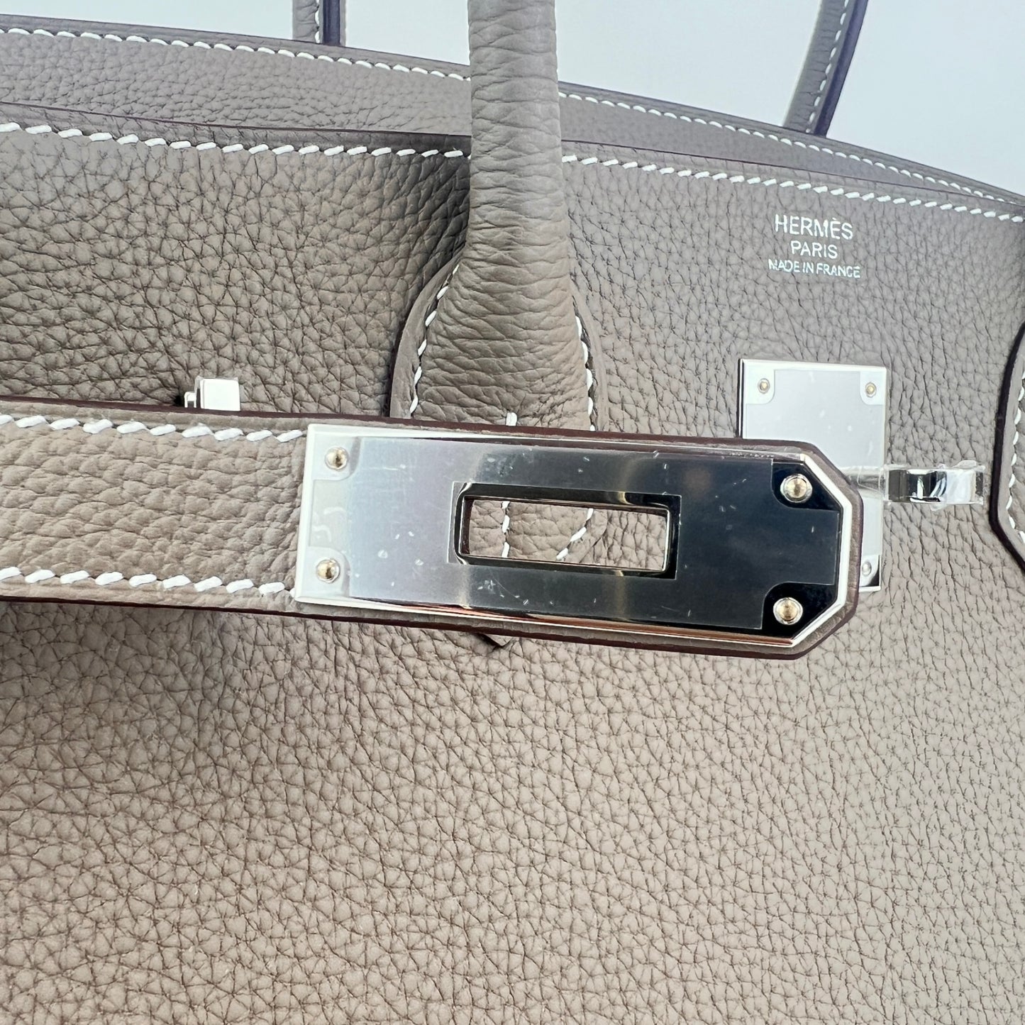 Birkin30 バーキン30 Etoupe エトープ PHW シルバー金具 Stamp-K K刻印 Togo トゴ