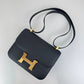 Hermès エルメス Constance 24 コンスタンス24 Stamp-K K刻印 Epsom エプソン Black ブラック GHW ゴールド金具