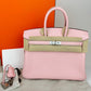 HERMES エルメス Birkin25 バーキン25 Rose sakura ローズサクラ Stamp-W W刻印 Swift スイフト