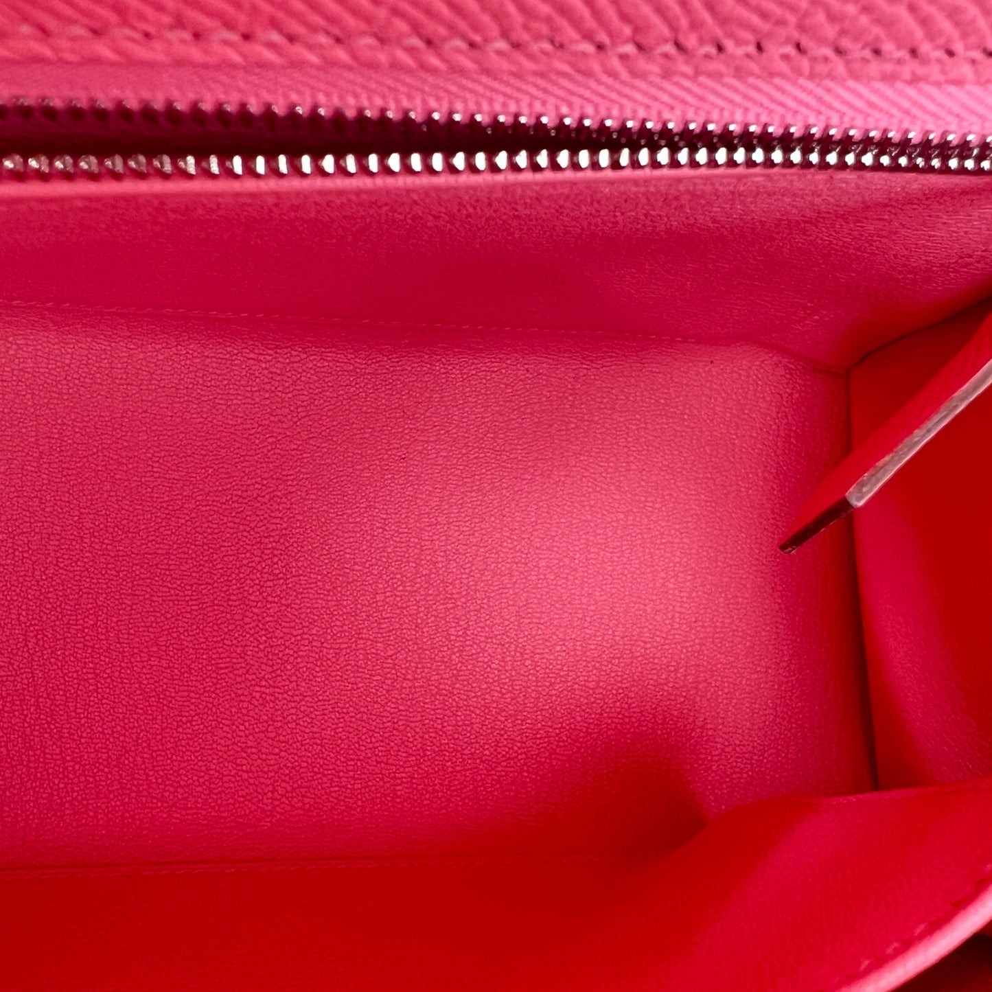 Kelly25 ケリー25 Rose confetti ローズコンフェッティ Epsom エプソン PHW シルバー金具 Stamp-K K刻印