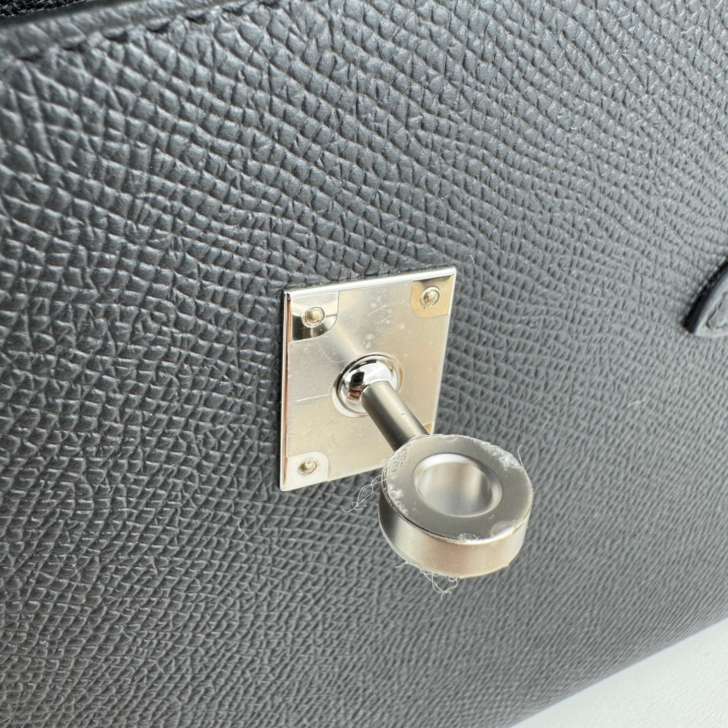 Kelly20 disrder ケリー20 無秩序 Black ブラック Epsom エプソン PHW シルバー金具 Stamp-W W刻印