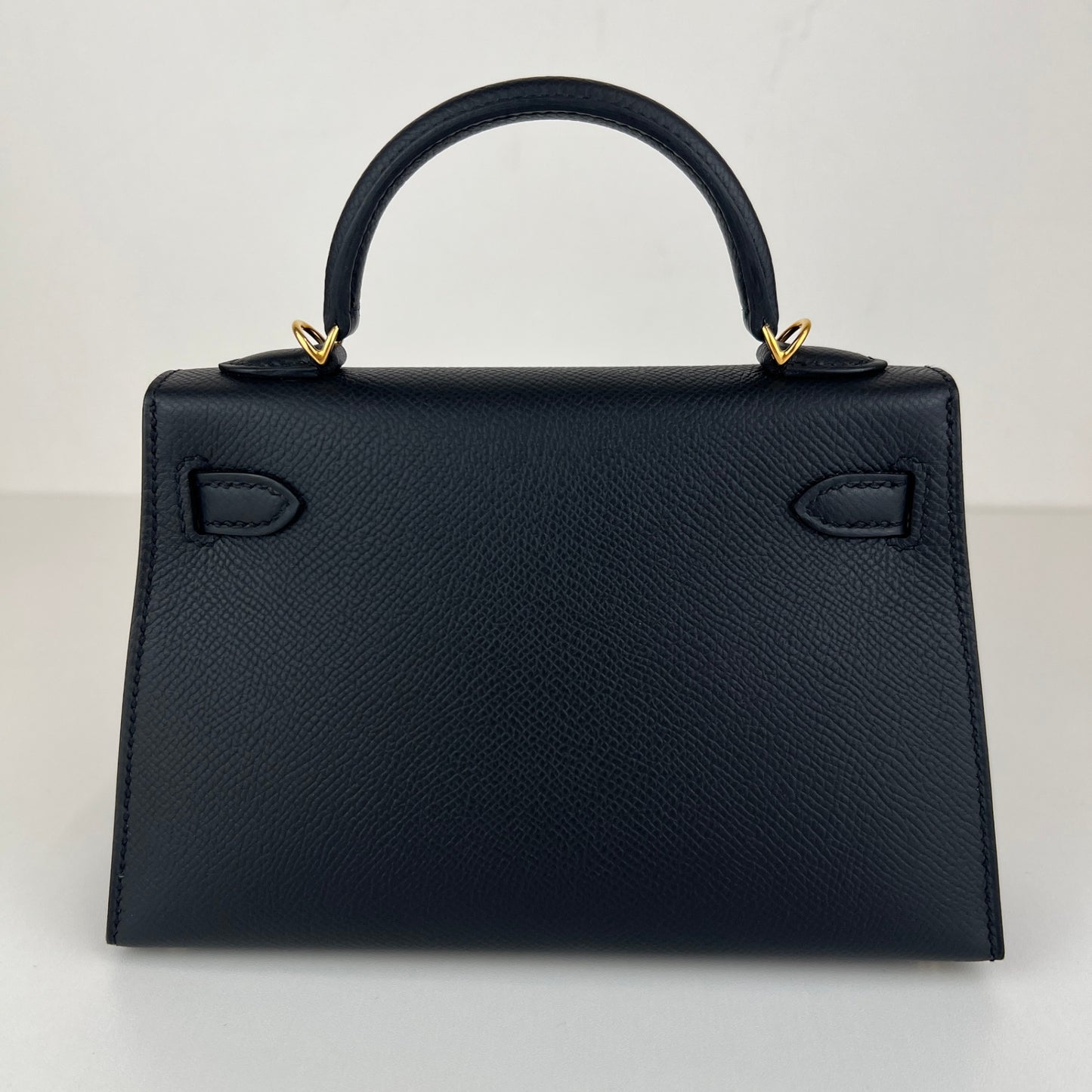 Mini kelly ミニケリー Black ブラック GHW ゴールド金具 Stamp-W W刻