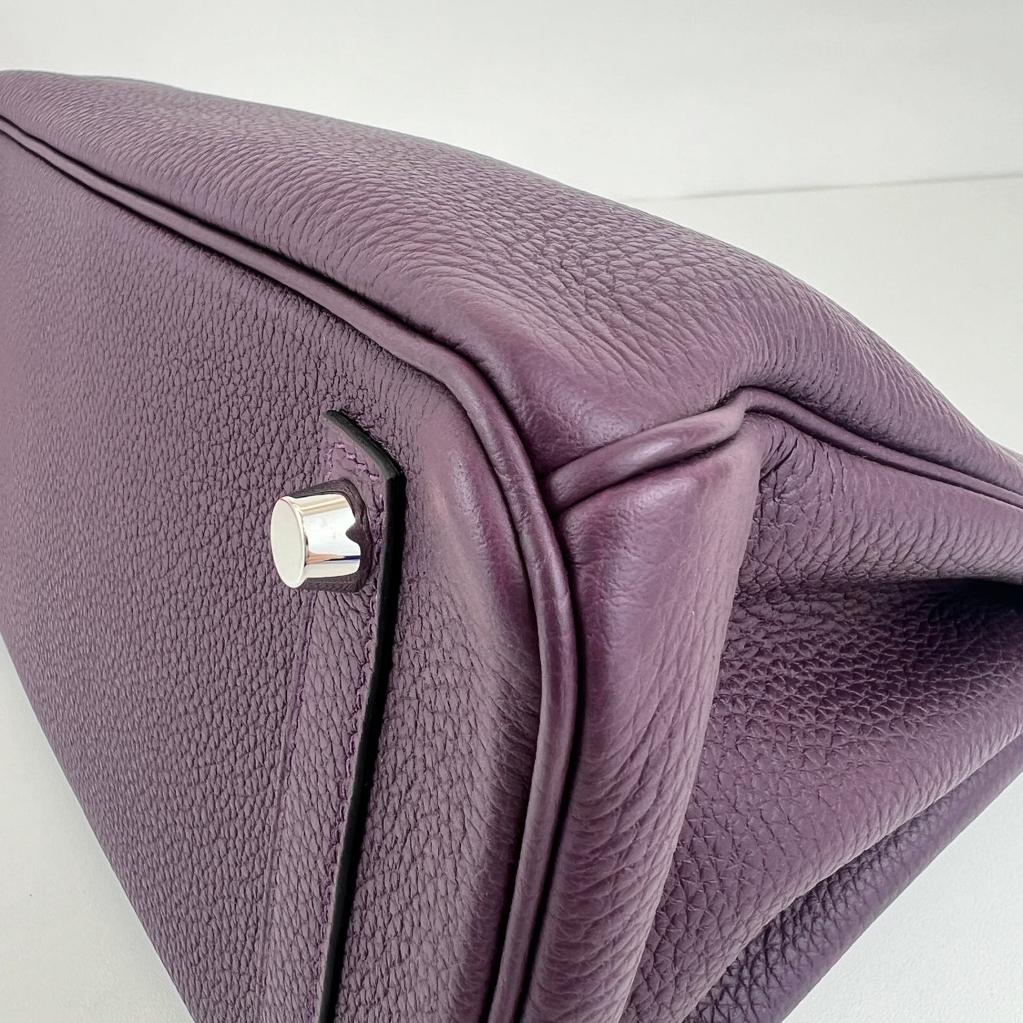 Birkin25 バーキン25 Cassis カシス Togo トゴ PHW シルバー金具 Stamp-U U刻印