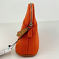 Hermès エルメス Trousse Bolide mini ボリードポーチ ミニ 綿100% Orange feu オレンジフー