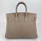 Birkin25 バーキン25 Etoupe エトープ Togo トゴ GHW ゴールド金具 Stamp-K K刻印