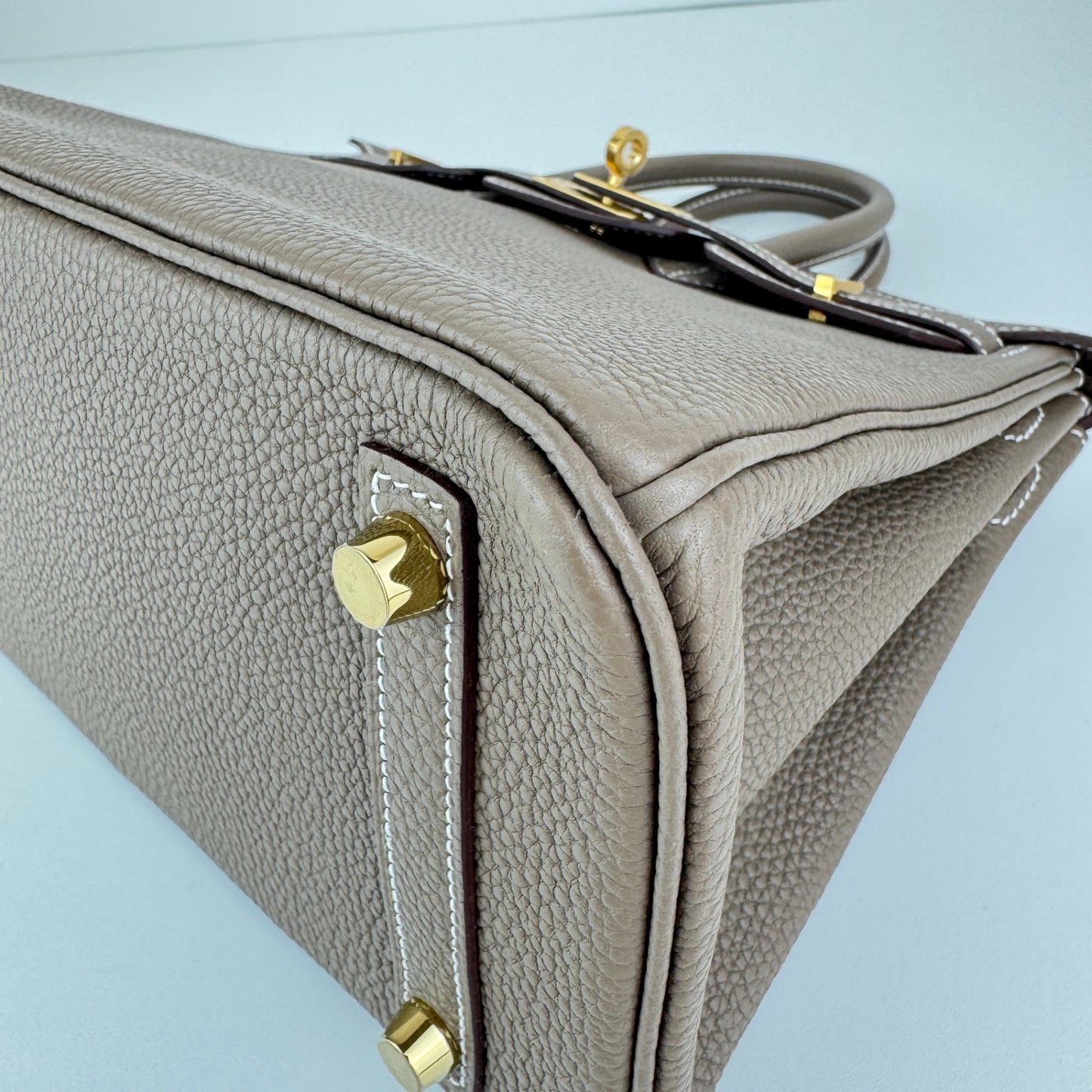 Birkin25 バーキン25 Etoupe エトープ  GHW ゴールド金具 Togo トゴ Stamp-W W刻印