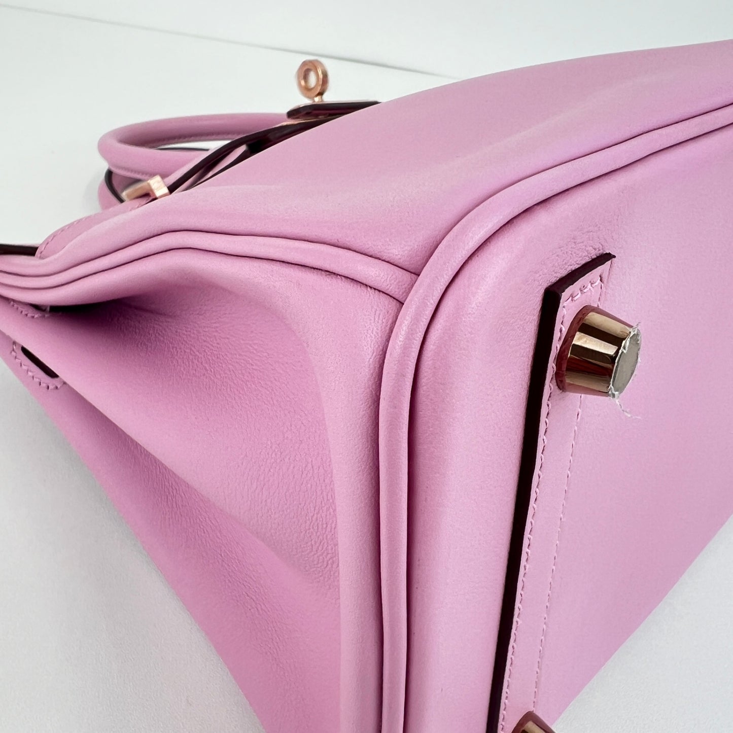Birkin25 バーキン25 Mauve sylvester モーヴシルベストル  PMBHW シャンパンゴールド金具 Swift スイフト Stamp-Z Z刻印