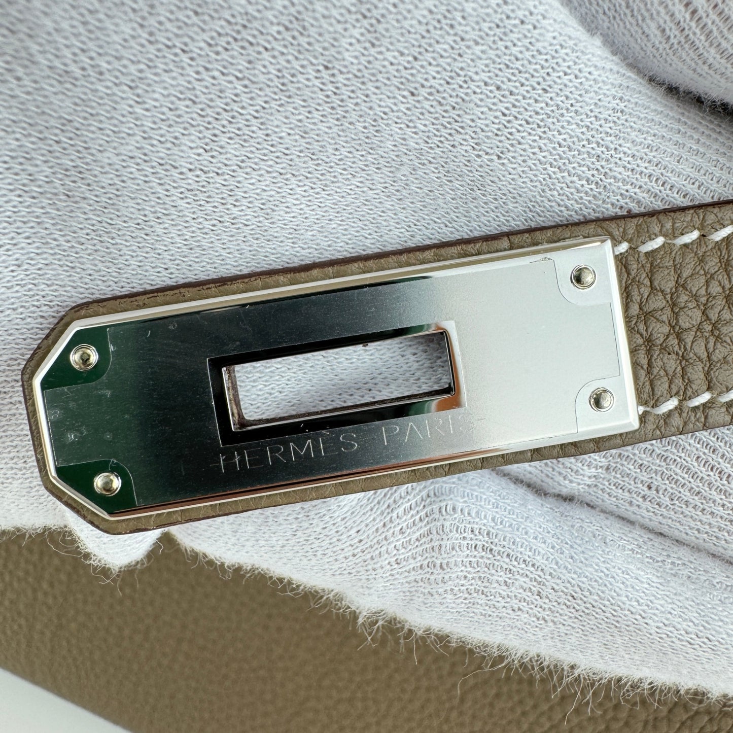 Birkin30 バーキン30 Etoupe エトープ Togo トゴ PHW シルバー金具 Stamp-W W刻印 ハンドバッグ