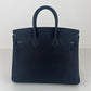 Birkin25 バーキン25 Black ブラック PHW シルバー金具 Stamp-W W刻印 Togo トゴ ハンドバッグ