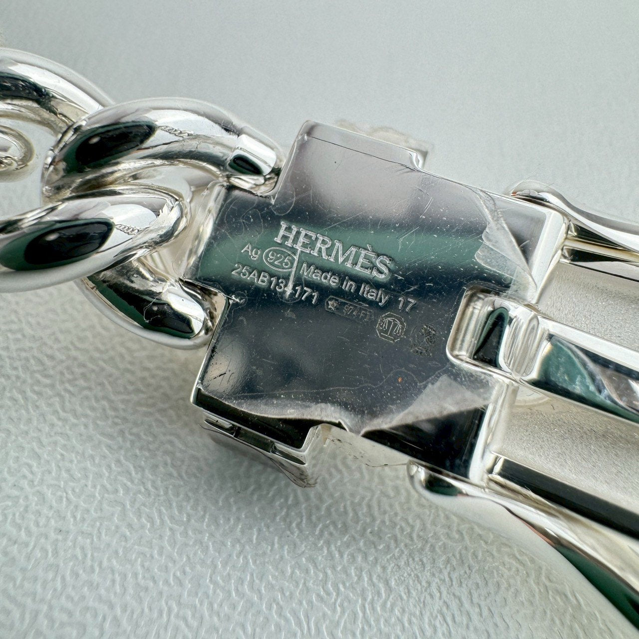 Inflexible bracelet TGM  ブックルセリエ　インフレキシブルブレスレットTGM シルバー　silver