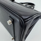 Birkin25 rock バーキン25ロック Black ブラック Veau Volupto ヴォーヴォリュプト PHW シルバー金具 Stamp-B B刻印