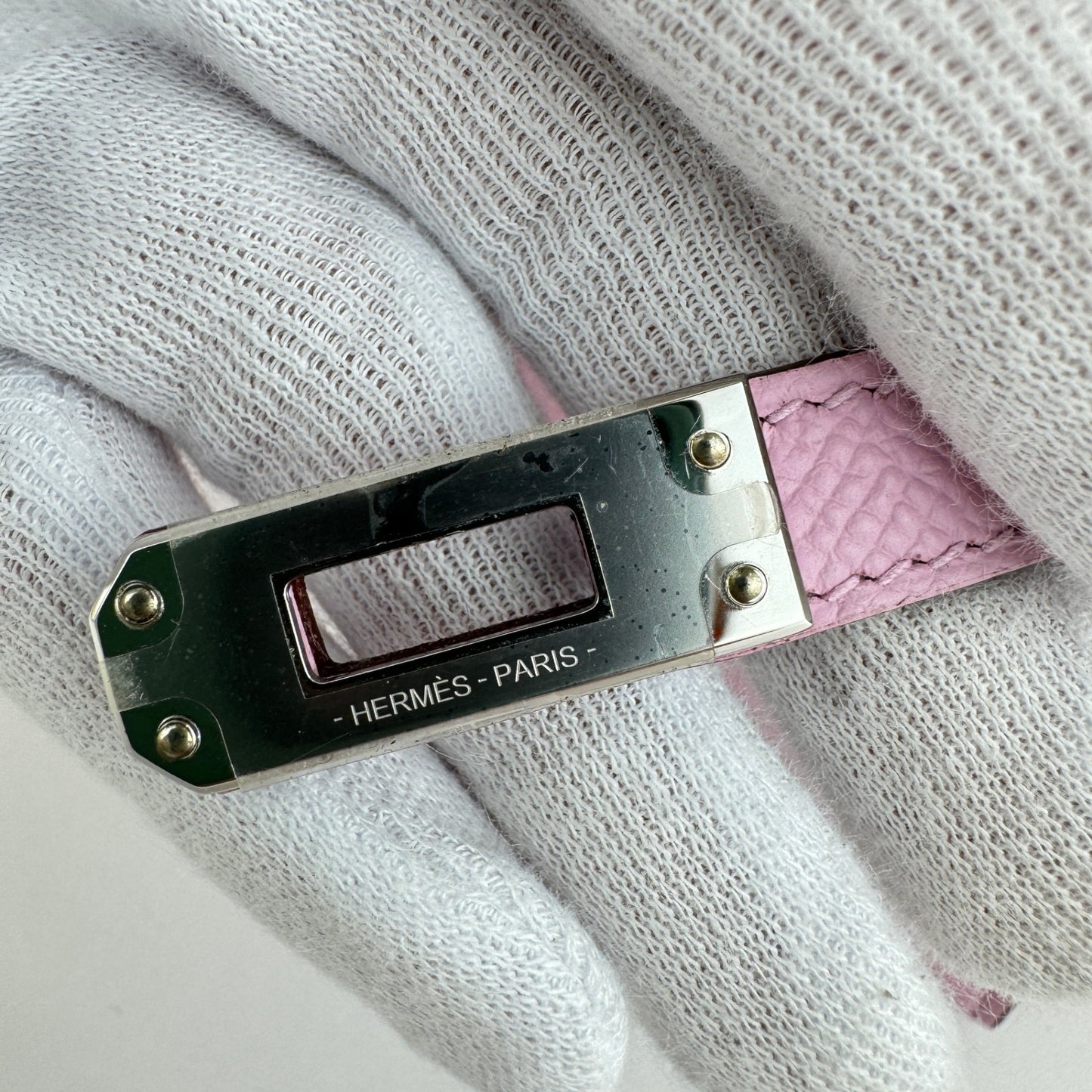 Mini kelly ミニケリー Stamp-B B刻印 Epsom エプソン Mauve sylvestre モーヴシルベストル PHW シルバー金具