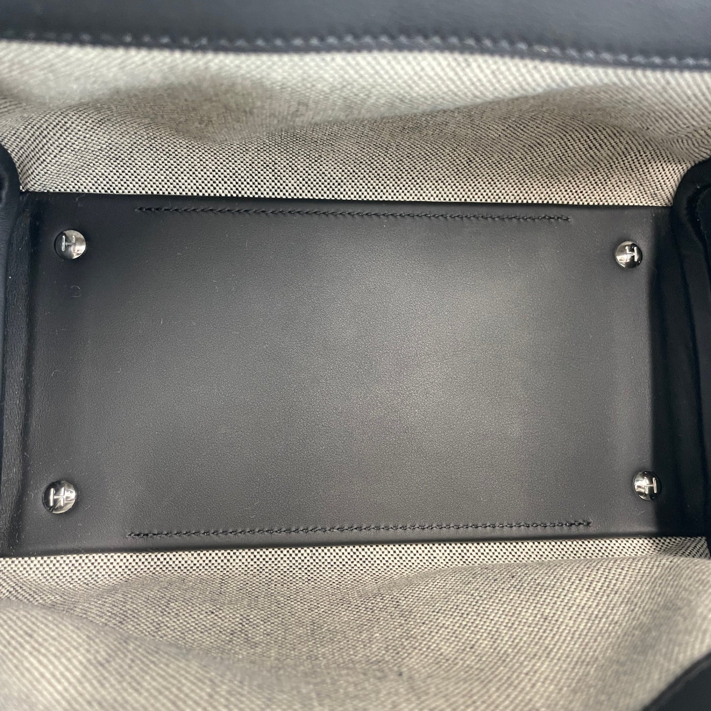 Birkin25 cargo バーキン25カーゴ Black ブラック  PHW シルバー金具 Toile goelan/Swift Stamp-K K刻印