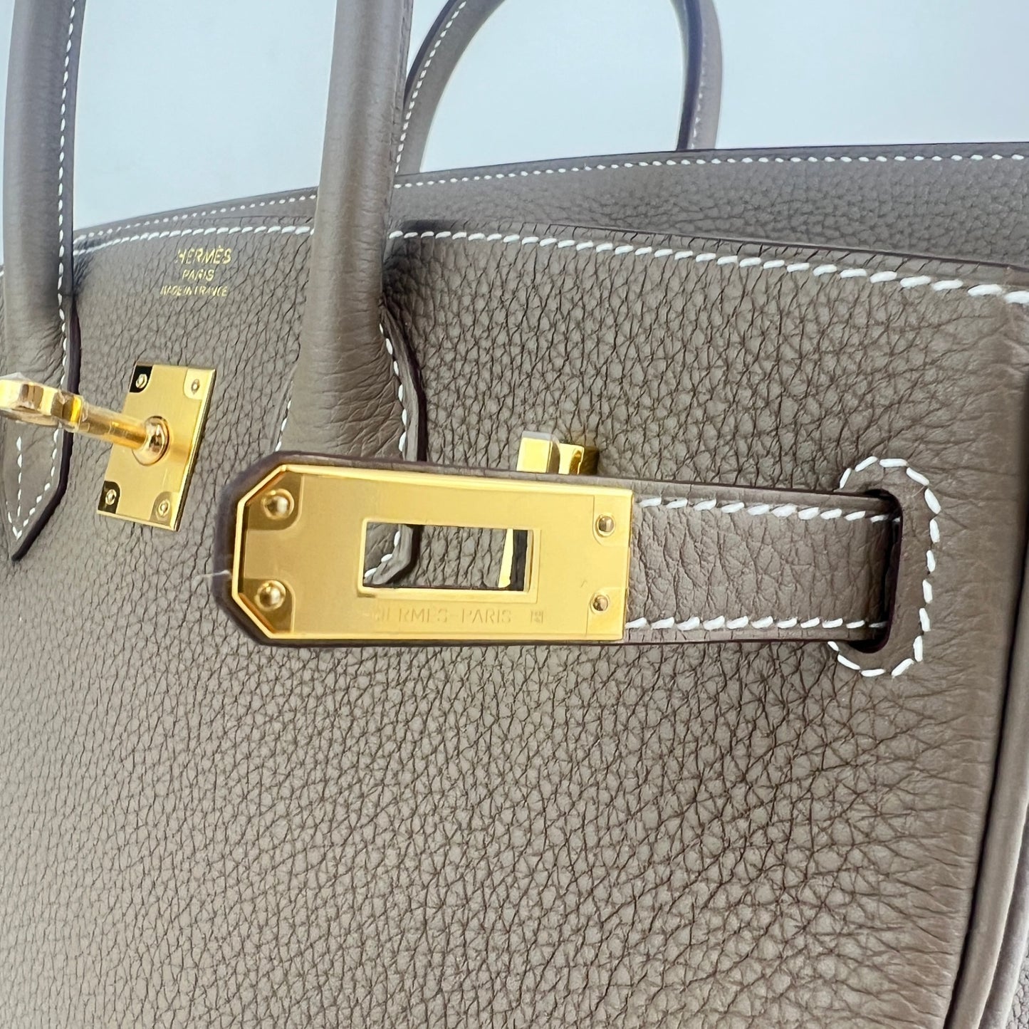 Birkin25 バーキン25 Etoupe エトープ Togo トゴ GHW ゴールド金具 Stamp-K K刻印