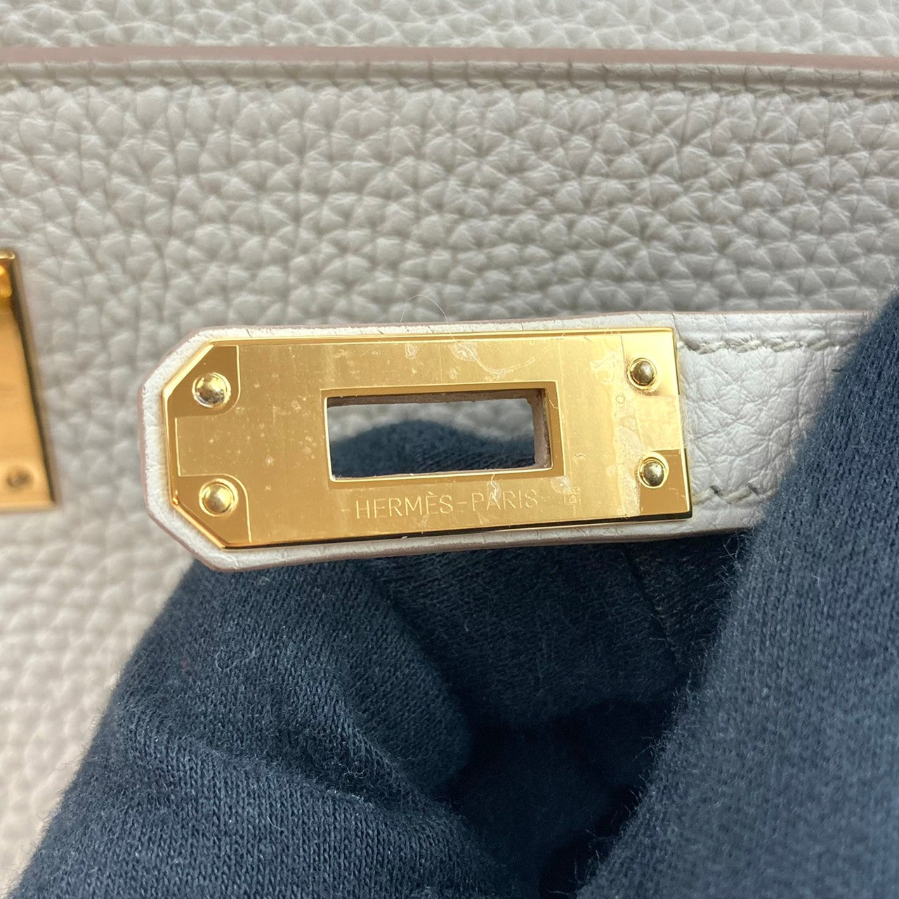 HERMES エルメス 　Kelly 25 ケリー２５　Beton ベトン　Togo トゴ　ゴールド金具　U刻印