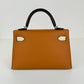 Mini kelly tricolor verso ミニケリートリコロールヴェルソ Gold/Craie/Black/Blue saphir ゴールド/クレ/ブラック/ブルーサフィール Epsom エプソン PHW シルバー金具 Stamp-U U刻印
