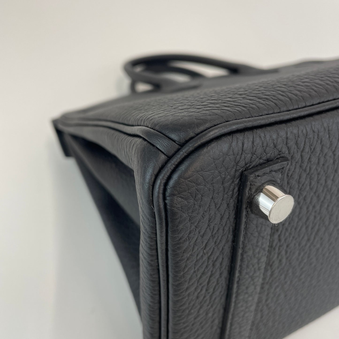 Birkin25 バーキン25 Black ブラック  PHW シルバー金具 Togo トゴ Stamp-K K刻印