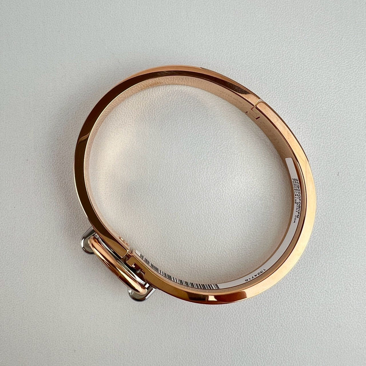 エナメルブレスレット ミニ・クリック/シェーヌ・ダンクル ローズ・ボーテ